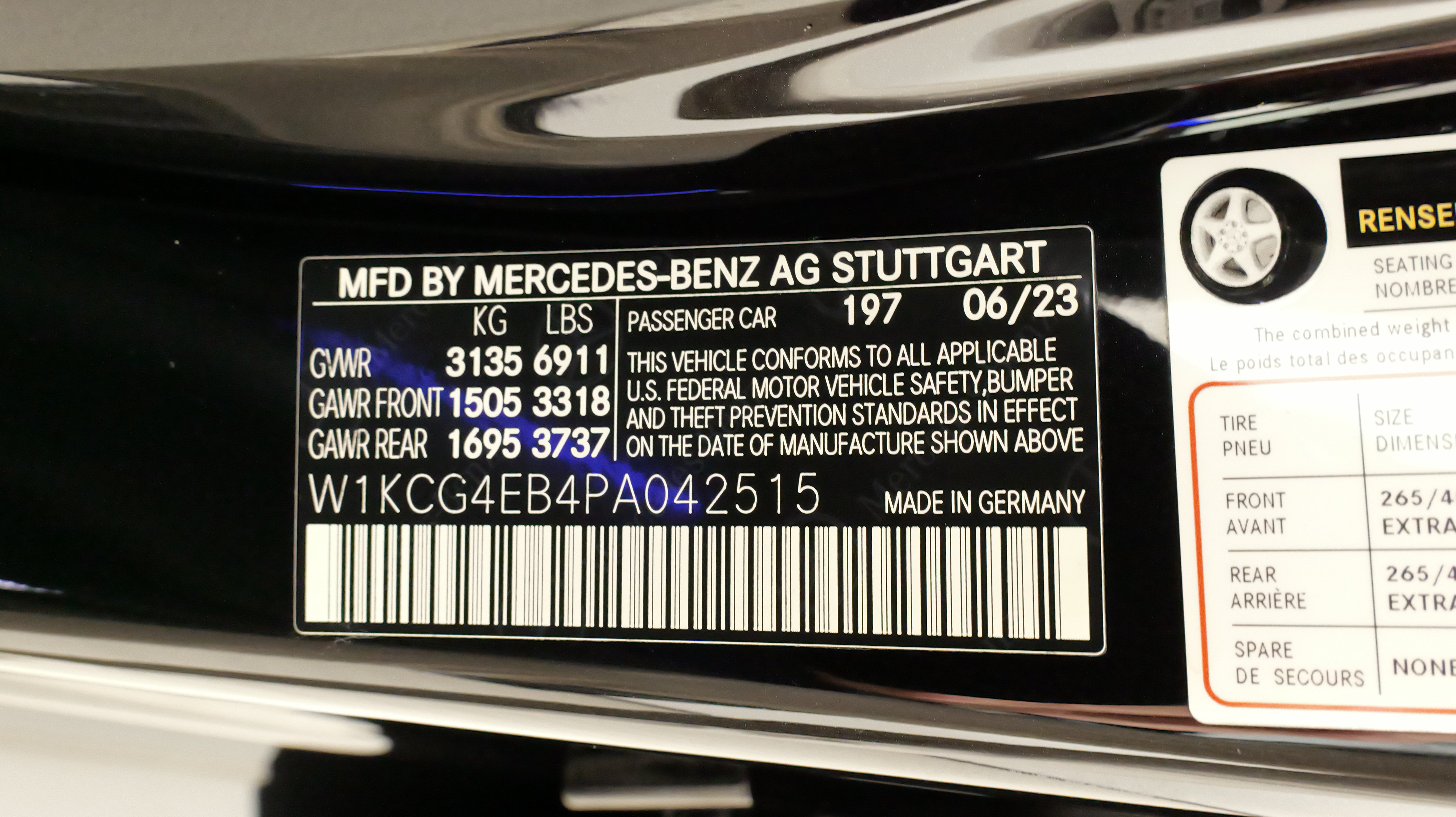 Used 2023 Mercedes-Benz EQS 580 4MATIC Sedan image 51