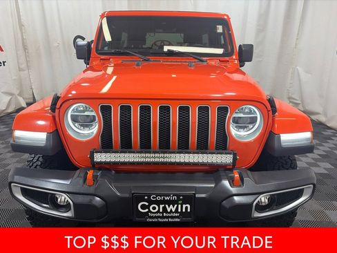 Used 2019 Jeep Wrangler Unlimited Sahara w/ Advanced Safety Group AWD/4WD image 2
