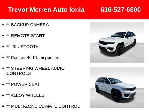 Used 2023 Jeep Grand Cherokee Limited w/ Black Appearance Package image 13