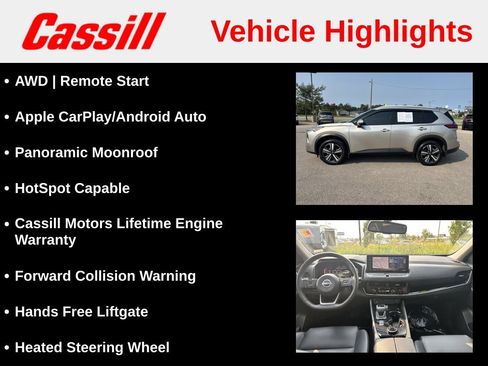 Used 2024 Nissan Rogue SL w/ SL Premium Package AWD/4WD image 7
