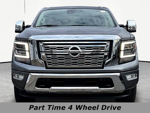 Certified 2021 Nissan Titan SL w/ Moonroof Package AWD/4WD image 2