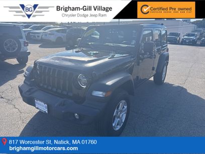 Certified 2022 Jeep Wrangler Unlimited Sport w/ Sun And Sound Package