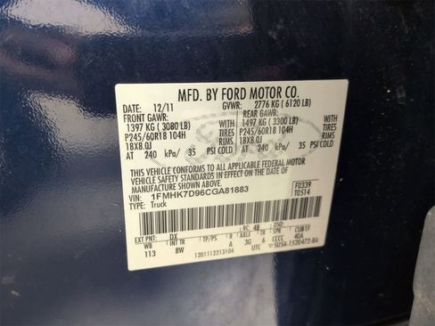 Used 2012 Ford Explorer XLT image 34