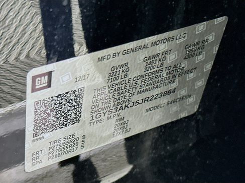 Used 2018 Cadillac Escalade 2WD image 12