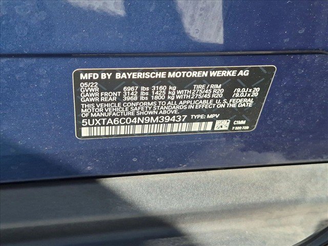Certified 2022 BMW X5 xDrive45e w/ Luxury Seating Package AWD/4WD image 15