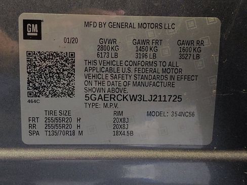 Used 2020 Buick Enclave Premium w/ Surround and Sites Package FWD image 33