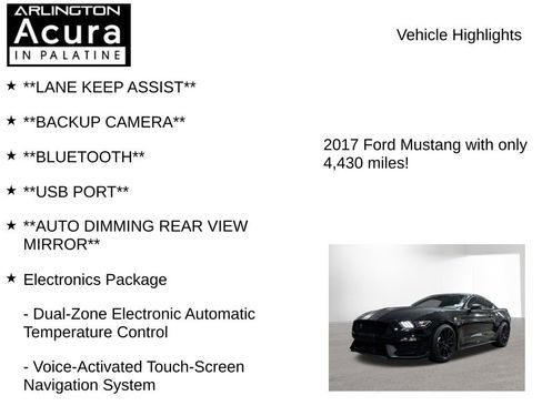 Used 2017 Ford Mustang Shelby GT350 w/ Electronics Package RWD image 7