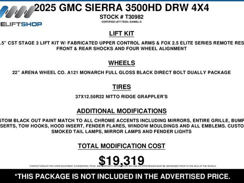 Used 2025 GMC Sierra 3500 Denali w/ Denali Reserve Package image 2