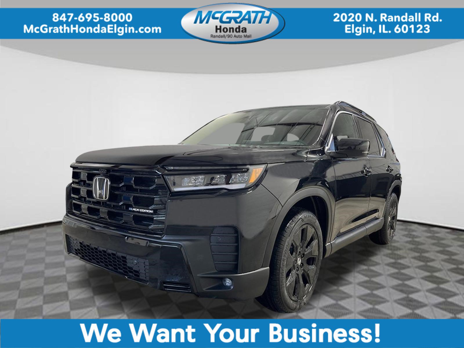 New 2026 Honda Pilot Black Edition image 1