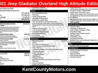 Used 2021 Jeep Gladiator Overland