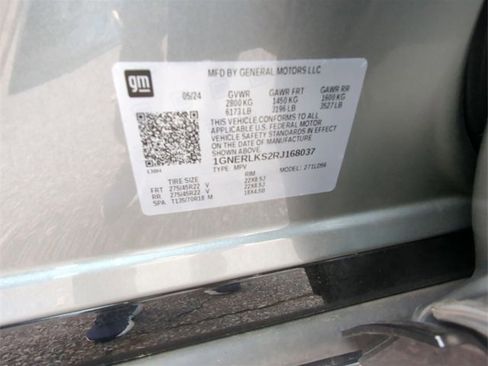 Certified 2024 Chevrolet Traverse RS w/ LPO, Floor Liner Package image 35