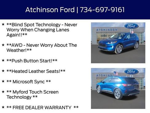 Certified 2022 Ford Escape SEL image 8