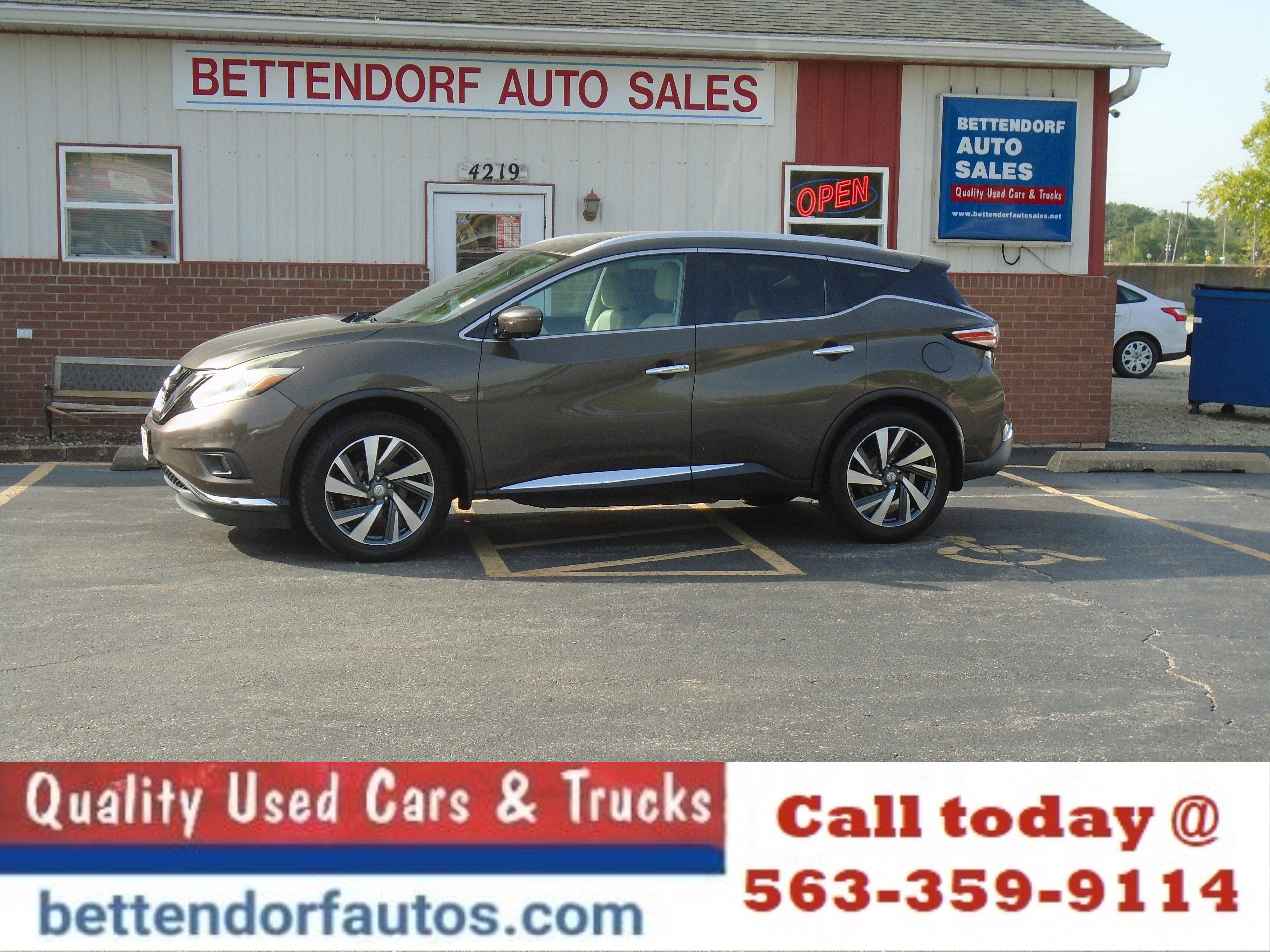 Used 2015 Nissan Murano Platinum w/ Platinum Technology Package AWD/4WD image 1