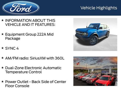 New 2025 Ford Bronco Big Bend image 4