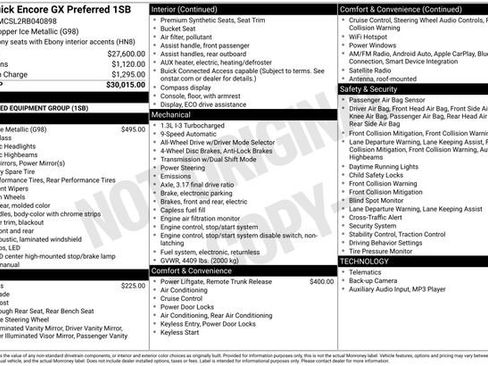 Used 2024 Buick Encore GX Preferred image 6