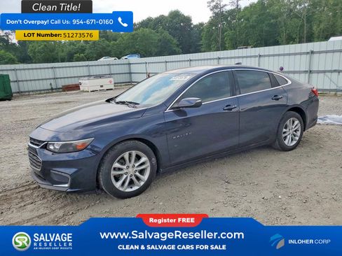 Used 2016 Chevrolet Malibu LT w/ Leather Package FWD image 1