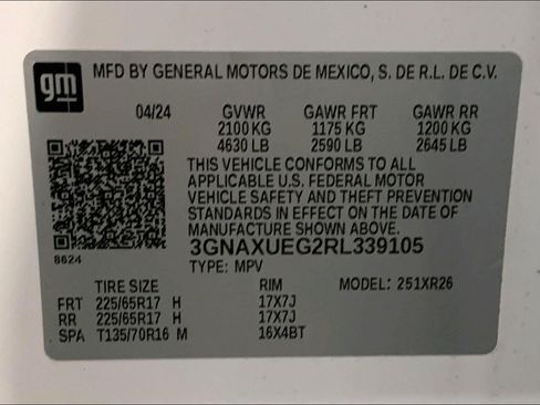 Used 2024 Chevrolet Equinox LT AWD/4WD image 32
