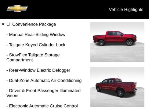 Certified 2024 Chevrolet Colorado LT w/ LT Convenience Package RWD image 19