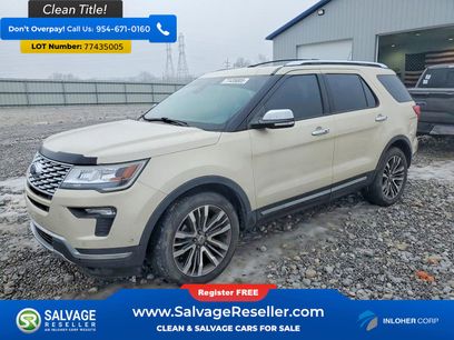 Used 2018 Ford Explorer Platinum