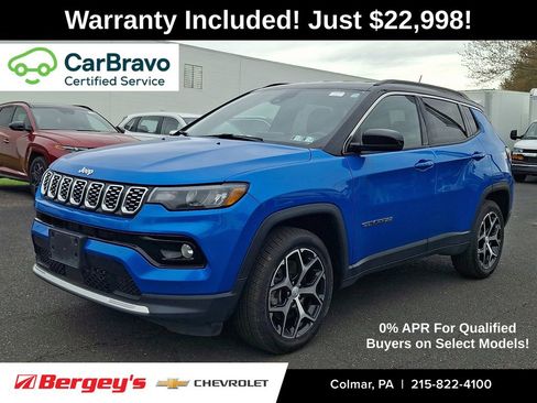 Used 2024 Jeep Compass Limited AWD/4WD image 1