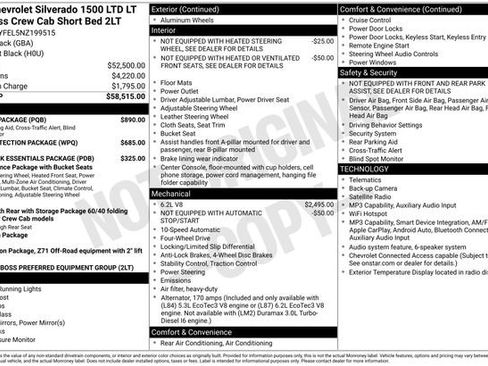 Used 2022 Chevrolet Silverado 1500 LT Trail Boss w/ Safety Package AWD/4WD image 14