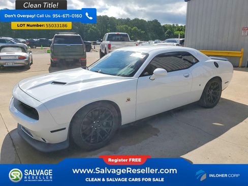 Used 2016 Dodge Challenger R/T Scat Pack RWD image 1