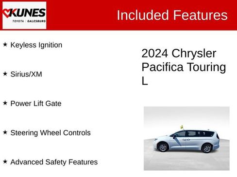 Used 2024 Chrysler Pacifica Touring-L FWD image 3