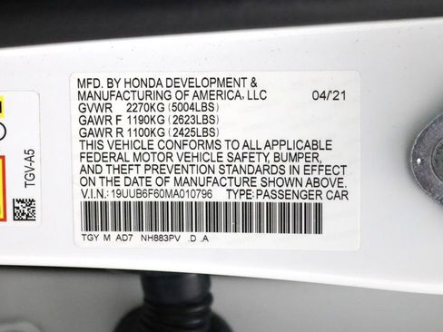 Certified 2021 Acura TLX SH-AWD w/ Advance Package image 30