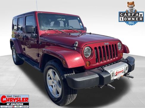 Used 2012 Jeep Wrangler Unlimited Sahara w/ Connectivity Group AWD/4WD image 1