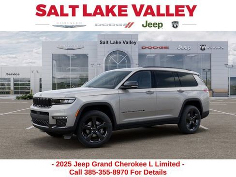 New 2025 Jeep Grand Cherokee L Limited w/ Black Appearance Package AWD/4WD image 2