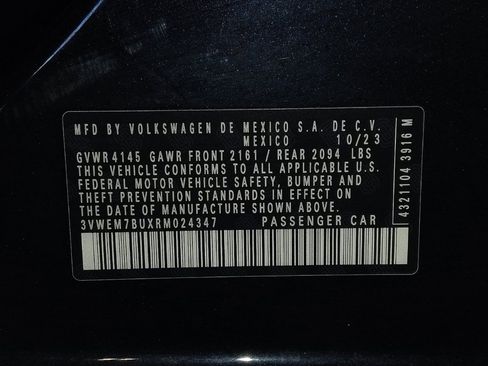 Used 2024 Volkswagen Jetta SE image 33