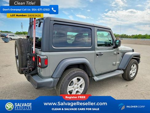 Used 2019 Jeep Wrangler Sport AWD/4WD image 4