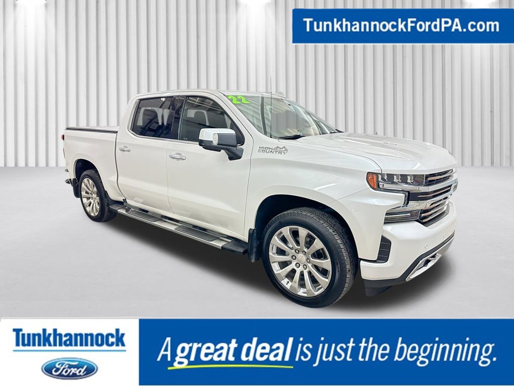Used 2022 Chevrolet Silverado 1500 High Country w/ Technology Package AWD/4WD image 1