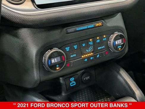 Used 2021 Ford Bronco Sport Outer Banks w/ Outer Banks Package (96D) AWD/4WD image 21