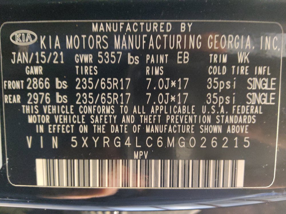Used 2021 Kia Sorento LX FWD image 33