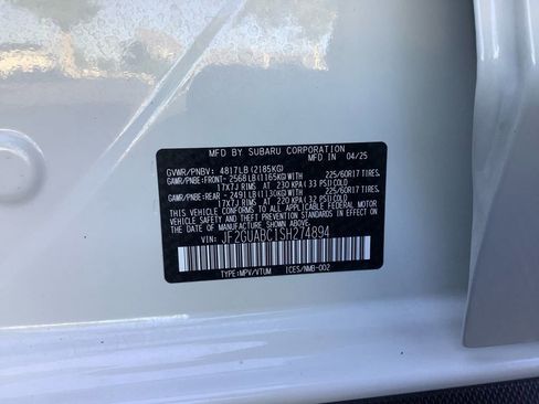 Used 2025 Subaru Crosstrek 2.0i AWD/4WD image 20