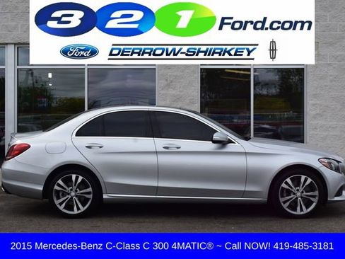 Used 2015 Mercedes-Benz C 300 4MATIC Sedan w/ Premium 1 Package image 3