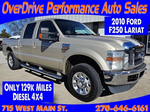 Used 2010 Ford F250 4x4 Crew Cab Super Duty image 1