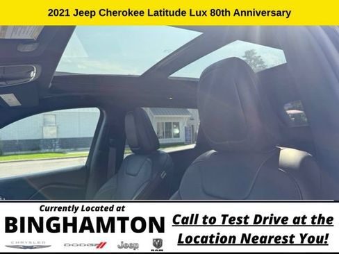 Used 2021 Jeep Cherokee Latitude Lux 80th Anniv w/ Quick Order Package 26U 80TH AWD/4WD image 11