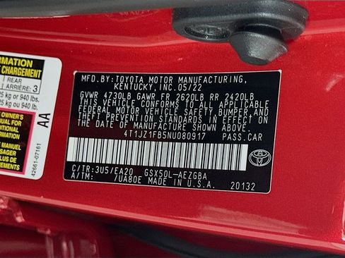 Used 2022 Toyota Avalon XLE image 31