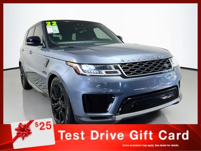 Used 2022 Land Rover Range Rover Sport SE
