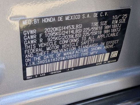 New 2025 Acura ADX FWD image 12