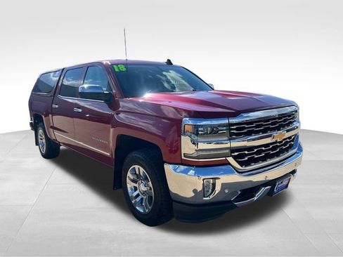 Certified 2018 Chevrolet Silverado 1500 LTZ w/ LTZ Plus Package AWD/4WD image 8