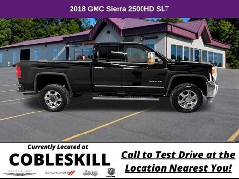 Used 2018 GMC Sierra 2500 SLT w/ Snow Plow Prep Package AWD/4WD image 3