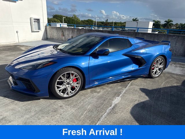 Used 2021 Chevrolet Corvette Stingray Premium Conv w/ Z51 Performance Package RWD image 1