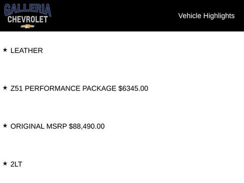 Used 2026 Chevrolet Corvette Stingray Preferred Cpe w/ Z51 Performance Package RWD image 5
