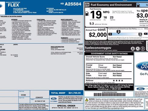 Used 2019 Ford Flex SE FWD image 3