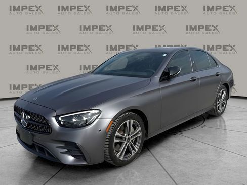 Used 2021 Mercedes-Benz E 350 4MATIC Sedan image 1