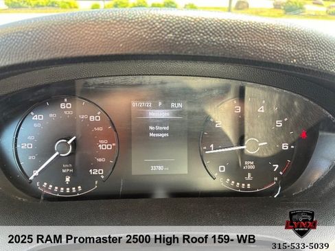 Used 2025 RAM ProMaster 2500 w/ Convenience Group FWD image 25
