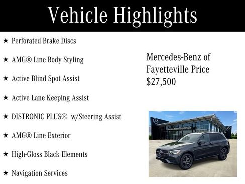 Certified 2022 Mercedes-Benz GLC 300 w/ AMG Line image 12